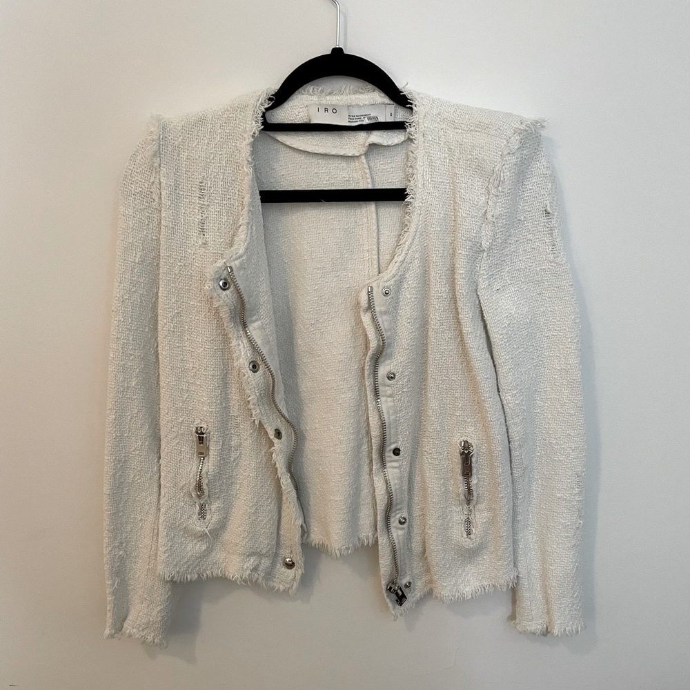 IRO White Jacket Size 40